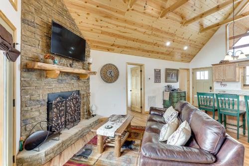 Murphy House | Fireplace, Mtn View! Cabin 12 Mi to Harrahs Casino