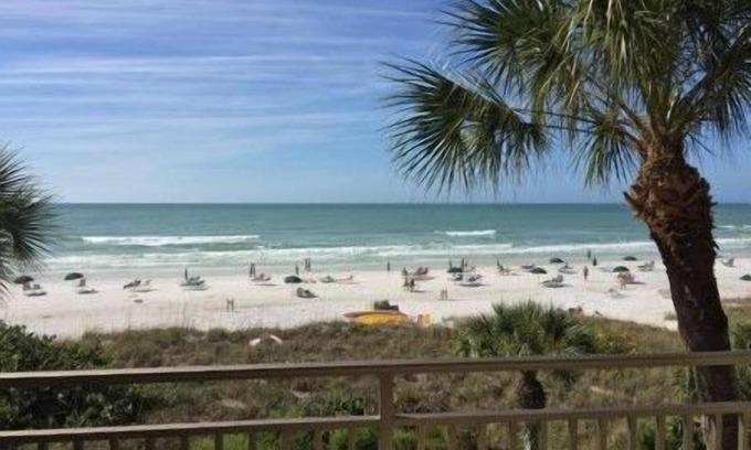 Siesta Key House | Firethorn 331 - 2 Bedroom Condo with Private Beach with lounge chairs & umbrella provided, 2 Pool.