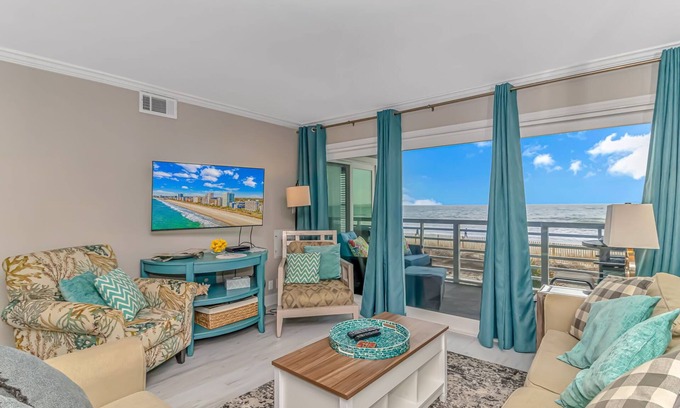 Surfside Beach Condo | FIRST FLOOR CONDO! BOOKING 4 FALL, WINTER & 2026