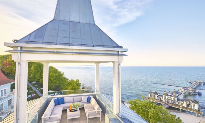 Sellin Apartment | First Sellin Penthouse Meerblick + SPA