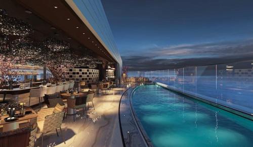 Paceville Apartment | Five Stars MercuryTower 25th SPA&Pool
