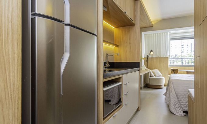 Vila Mariana Apartment | Flat c Piscina e Academia na Ch Cara Klabin