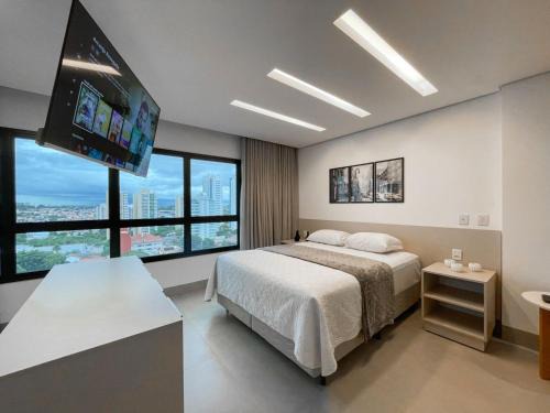 Santa Fe Apartment | Flat com Cama Queen e Vista Panorâmica da Cidade