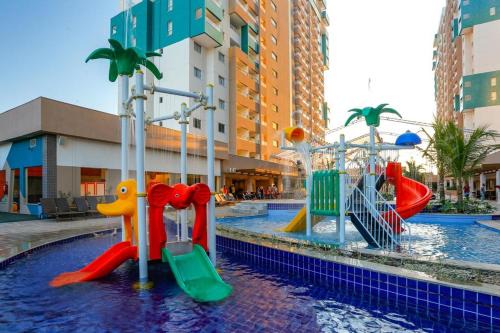 Olimpia Resort | Flat em Olímpia em frente ao Park
