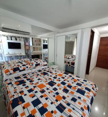 Cabedelo Apartment | Flat vista mar de Intermares completíssimo 508