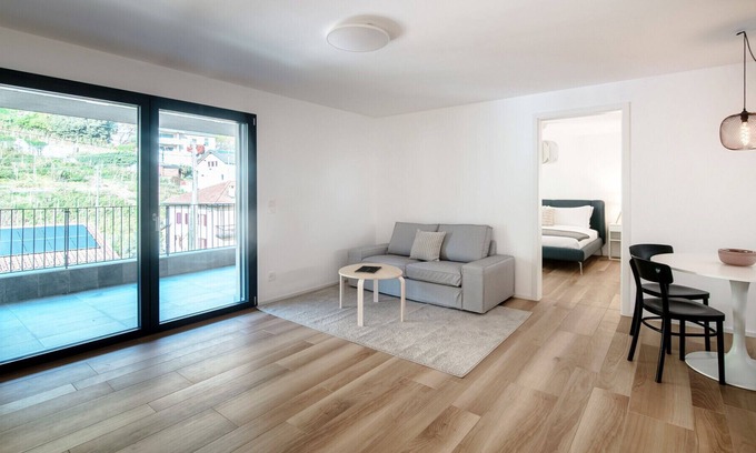 Gudo Apartment | Flat with vineyard view near Bellinzona (GRAPPOLI 28)