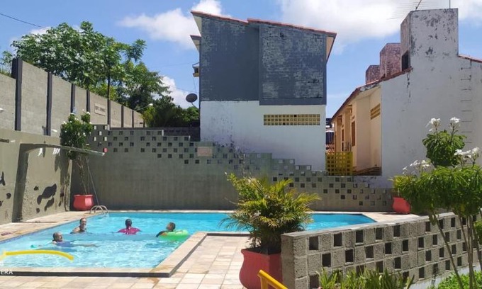 Pilar House | Flats no FORTE 200m praia ar piscinas até 8 pessoas portaria 24H
