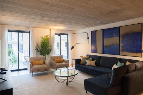 Lisbon Old Town Apartment | FLH Intendente Blue Flat with Balcony