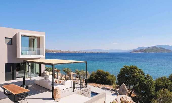 Aegina Villa | Floating Cubes Villa with Private Jacuzzi, Floating Cubes Villas Aegina