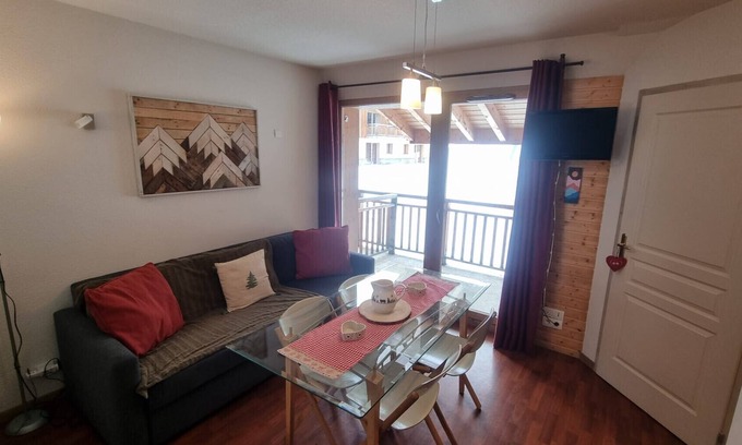 Valfrejus Apartment | Florence 2 301 - FAMILLE appart. 6 pers. Valfréjus