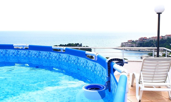 Ulcinj House | Four bedded studio with partial sea view