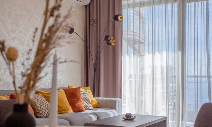 Becici Apartment | *Free Spa* Modern Dream Getaway! Sea View 1BR + p.nn