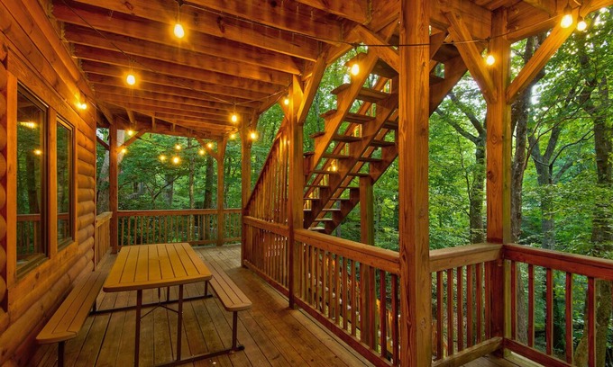 Boone Cabin | Freedom Lodge - 5BR, 4BA - Hot Tub - Spacious Living - Pool Table