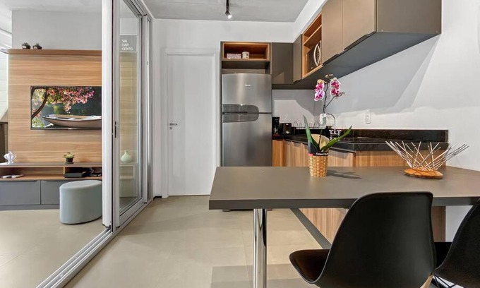 Bela Vista Apartment | Frei Caneca 2 Quartos Academia Piscina Coworking