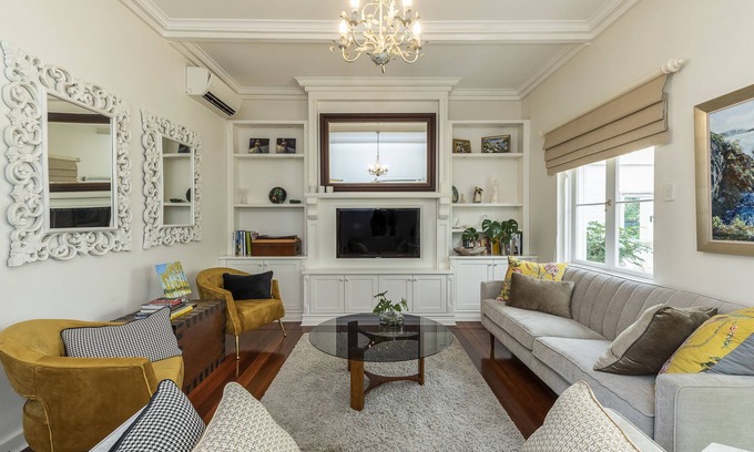 Claremont House | French Charm on Leafy Street near River.