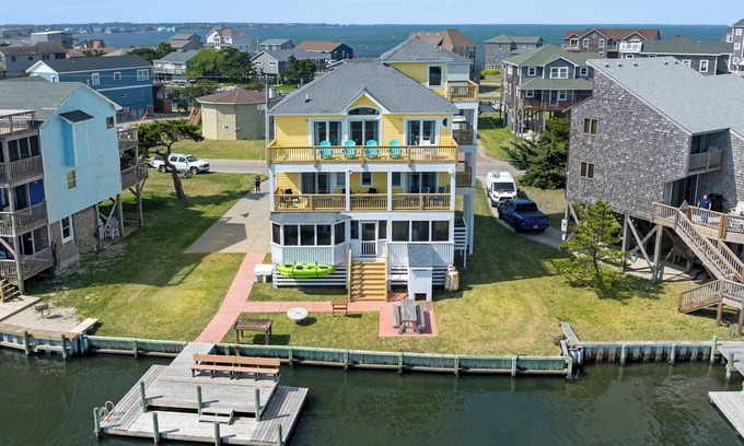 Brigands' Bay House | Frisco Sol: Canalfront | Sound Views | Boat Dock