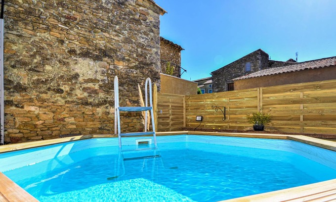 Salazac House | Fully air-conditioned detached village house in a small village in the countryside.