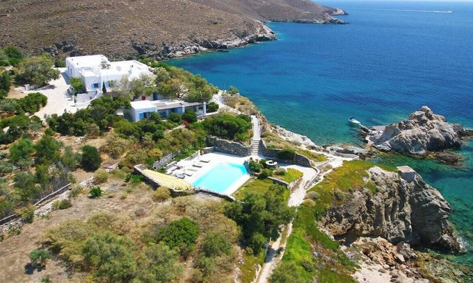 Syros Villa | Fully Catered Vila in Cycladic in Posidonia