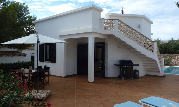 Cala Blanca House | Fully equipped, modern but also traditional house with large pool