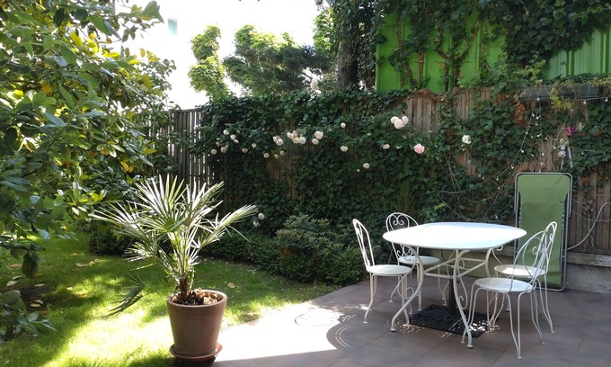Aubervilliers Apartment | Fully-equipped studio with garden 2mn "Mairie d'Aubervilliers" metro station