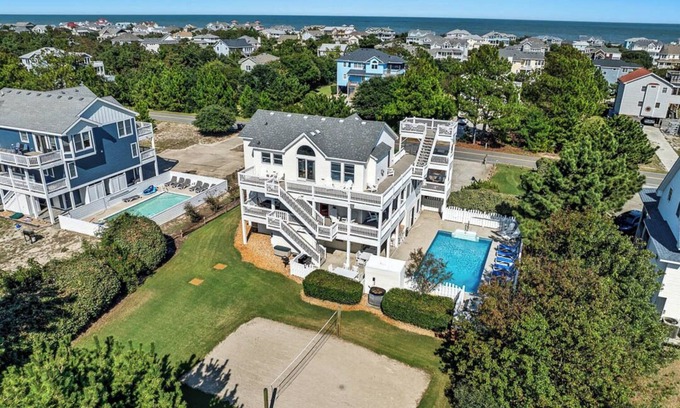 Whalehead Beach House | Fun in Paradise | 1375 ft to the beach | Private Pool, Hot Tub, and Dog Friendly