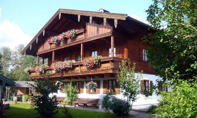 Bichl Apartment | Gästehaus Kress - Chiemgau Karte
