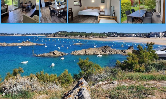 Saint-Lunaire House | Gîte du Doux Verger, 3-star house, Wifi fibre, Pets and ANCV cheques