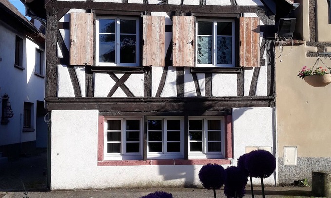 Scherwiller House | Gîte les hirondelles - typical Alsatian house