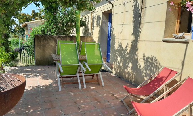 Saint-Marcel-d'Aredeche House | Gîte Provençal à la Campagne, Gorges de L'ardèche, Pont du Gard et Avignon