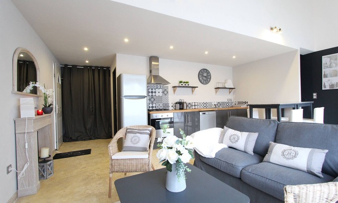 Beaumes-de-Venise House | Gîte sous le figuier 3 * 2/4 persons SPA
