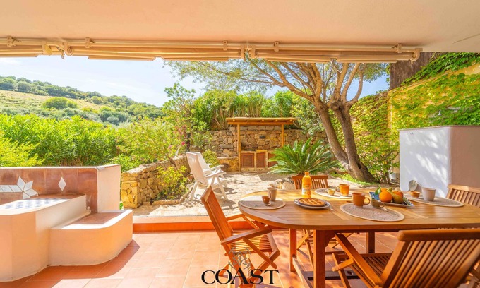 Portisco Apartment | Garden Apt - Flat with BBQ