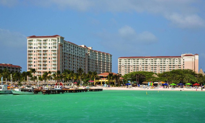 Palm Beach Resort | Garden View - 2 Bedroom - Marriott's Aruba Surf Club - Full Resort Access