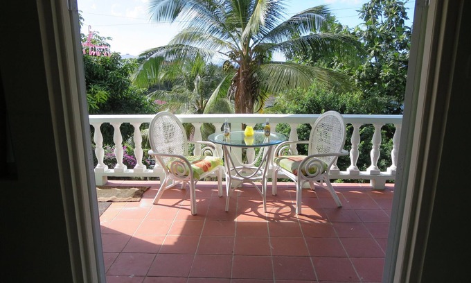 Castries Apartment | Garden view suite 200 meters from a beach near capital city of Castries.
