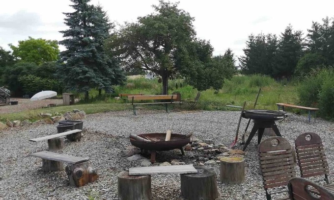 Heichelheim Apartment | Gartenwohnung im Grünen auf Mühlengelände in der Nähe von Weimar