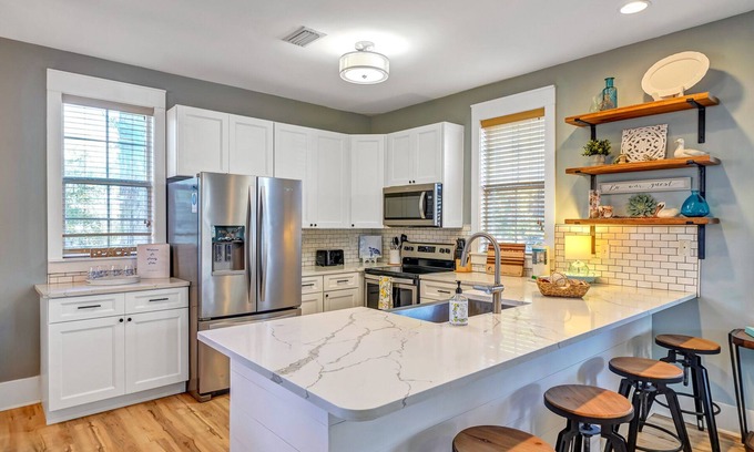 Port St. Joe House | Gated, 3 Pools, Hot Tub, Screened Balcony!