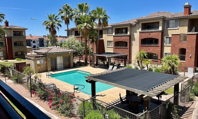 Camelback East Condo | Gated Condo, Heated Pool, Spa, Gym, Near Zoo