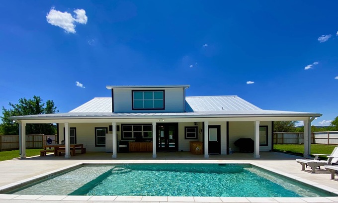 Concan House | Gated River Estate, River & Pool, Custom Luxury Home, Resort Style Living!