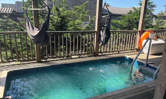 Fire Island House | Gatsby's - Pool Level Of 2 Unit House - Sleeps 12