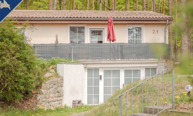 Korswandt House | Gemütlicher Ferienbungalow in Ruhiger Waldrandlage, 800 m vom Wolgastsee. - Waldsiedlung
