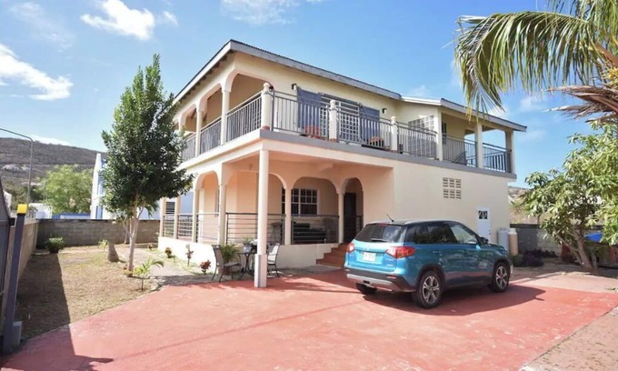 Maho Apartment | Gems at Home: Hills and Valley Views - 12 min by car to nearest beach
