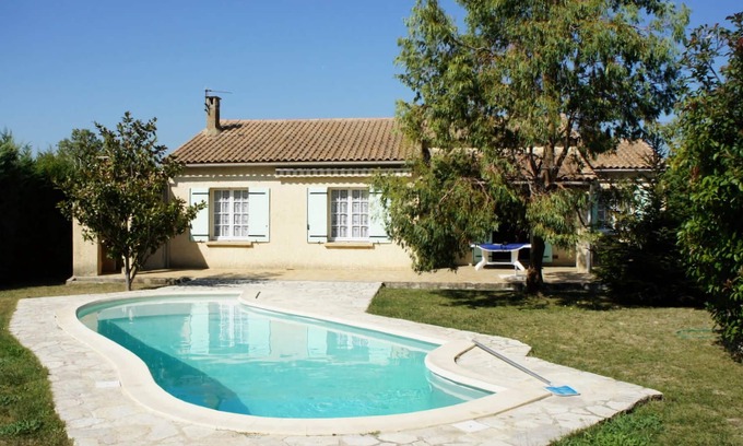 Plan-d'Orgon House | Genestière Piscine privée 4ch jardin Vaucluse Gard