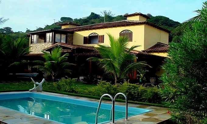 Buzios House | Geribá House with 05 suites, swimming pool, sauna, 2 barbecues 100 meters from the beach