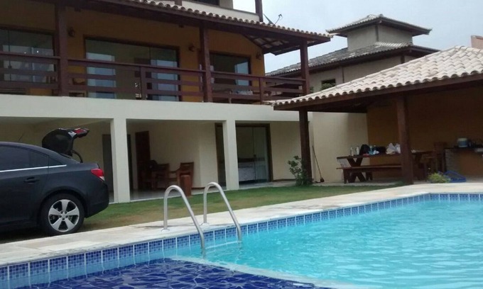 Buzios House | Geriba Mansion Beautiful sea view 500 m from the beach swimming pool wet deck barbecue.