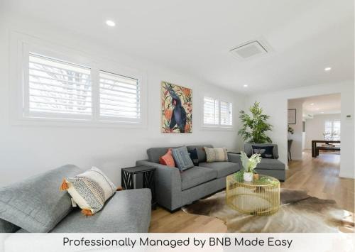 Orange House | Getaway on Curran - CBD Escape, EV Plug, Firepit