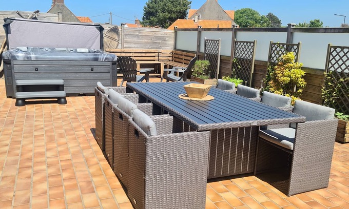 Wissant House | Gite 10 Personnes Avec Jacuzzi Privatif