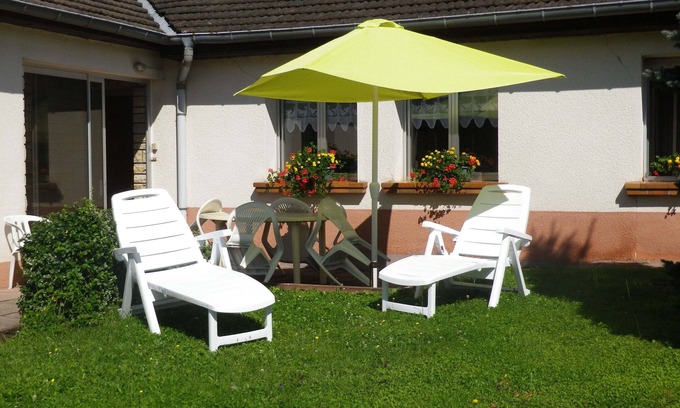 Champagney House | GITE DE FRANCE 2 minutes' walk from the lake 1 medium-sized pet