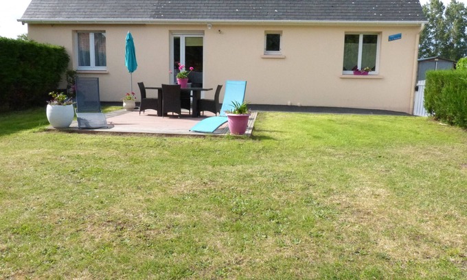 Gouville-sur-Mer House | Gite le chouchou 4 pers: 42 m2 classé * 1 bedroom bed 160
