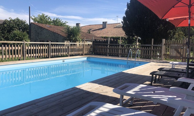 Cezais Cottage | Gite, swimming pool, 2 bedrooms/5 pers. - Puy du Fou/Marais poitevin/Mervent/Vouvant