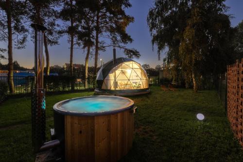 Smichov Other | Glamping Escape Prague with Hot Tub and Vysehrad Castle View