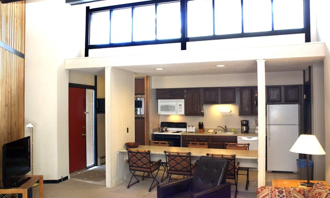 Peak 8 Condo | Goldcamp II #H-119: Easy Access to Town and Peak 8 via the Free Shuttle Route